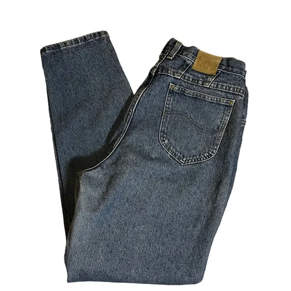 Vintage Lee Baggy Distressed Jeans Size - Picture 2 of 3